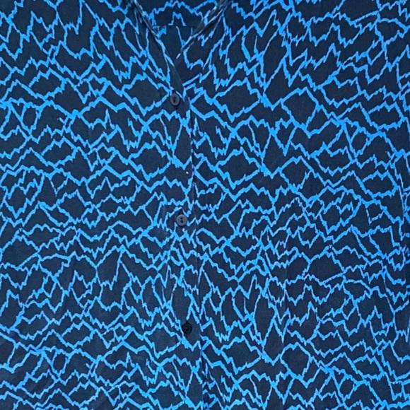 Levi's Made and Crafted 100% Silk Patterned Shirt - Picture 4 of 13